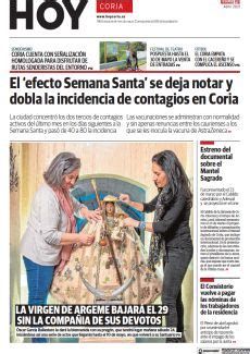 HOY Coria: actualidad y últimas noticias. Edición local del Diario。